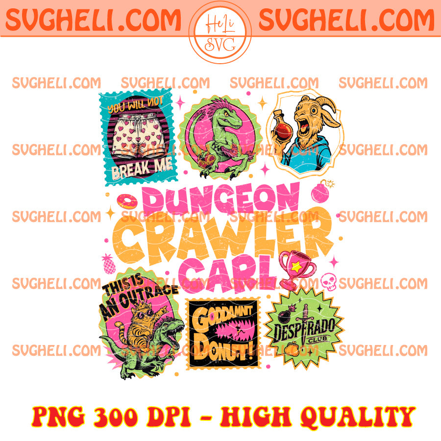 Dungeon Crawler Carl Stamp Png Dungeon Adventure Gamer Png