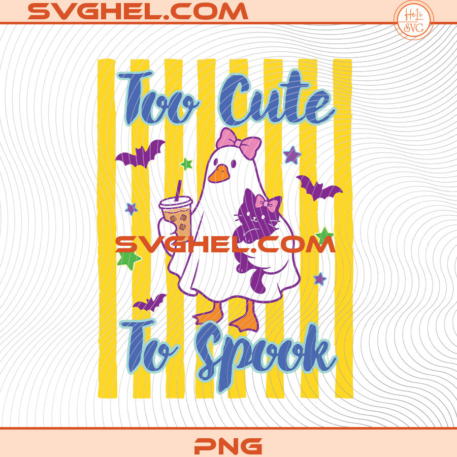 Halloween Goose Png Preppy Ghost Goose Png Halloween Png
