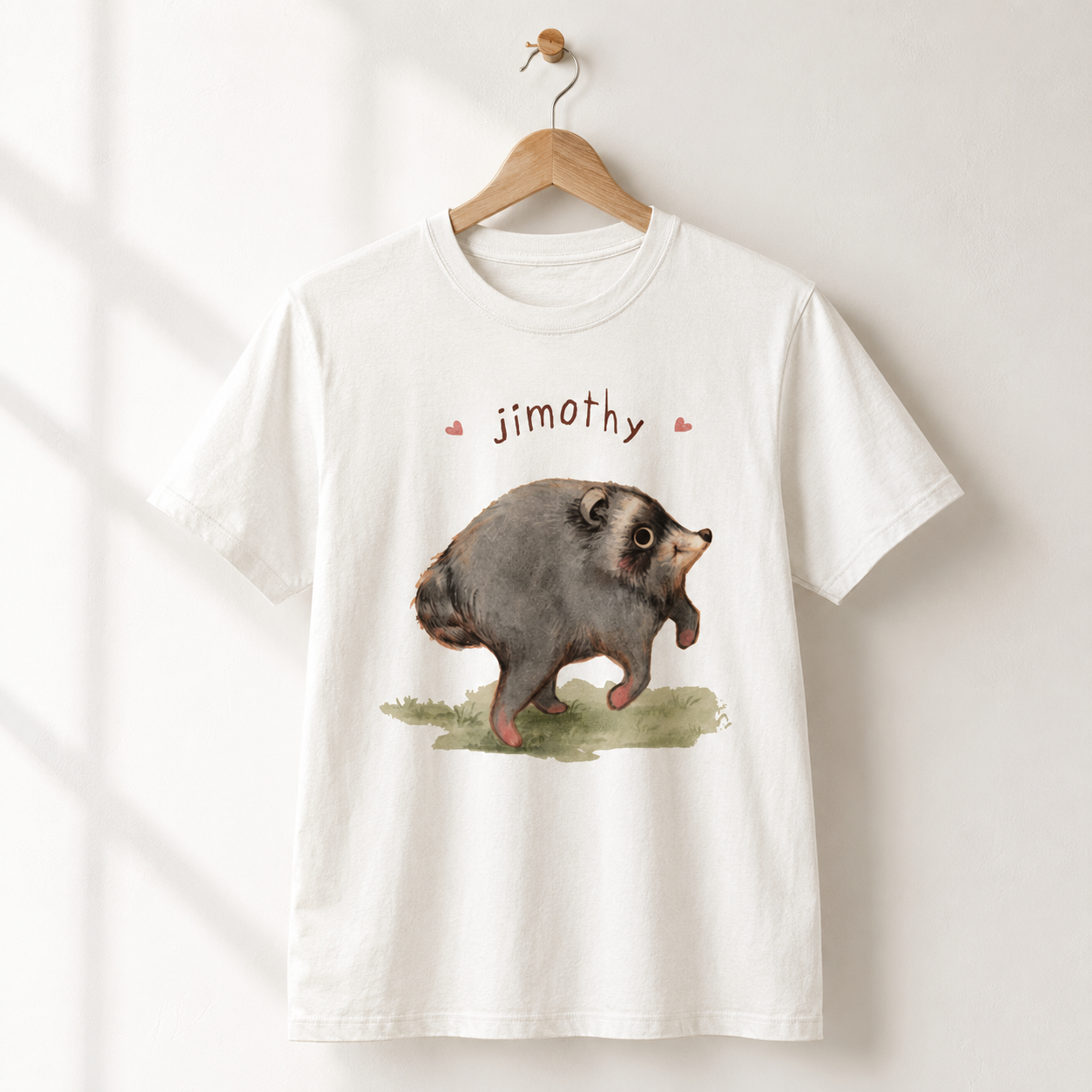 Jimothy Viral Raccoon Shirt Funny Trash Panda Wildlife shirt