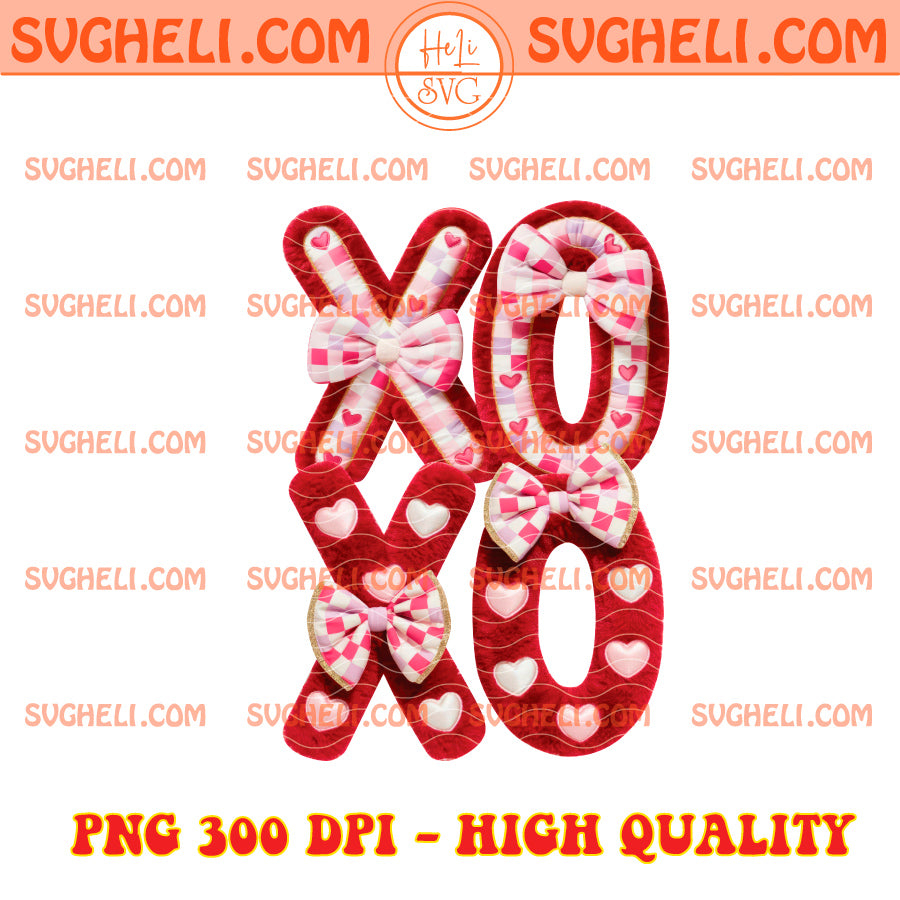 Latch Hook Yarn Valentine XOXO Png Cute Valentine Png