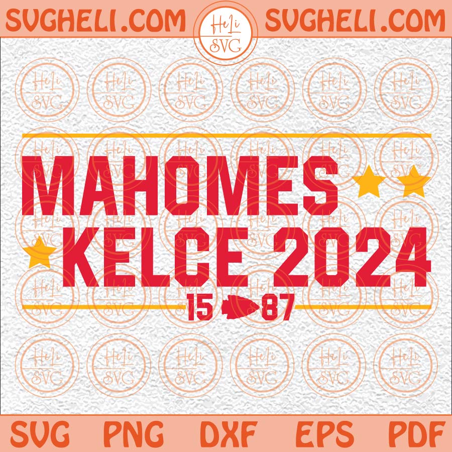 Mahomes Kelce Red Kingdom SVG, Red Kingdom SVG