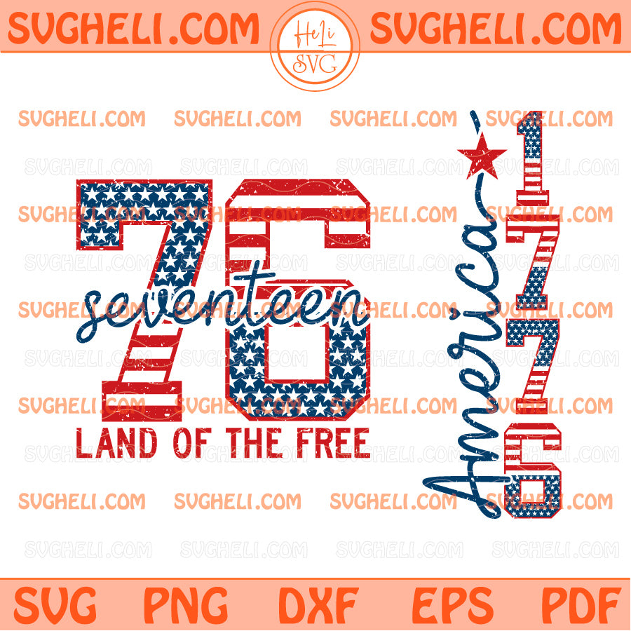 Retro 4th of July Svg 1776 America Svg Distressed USA Svg