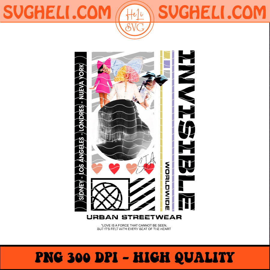 Sia Reveals Png Sia Poster Png Sia Concert Poster Png Sublimation Design
