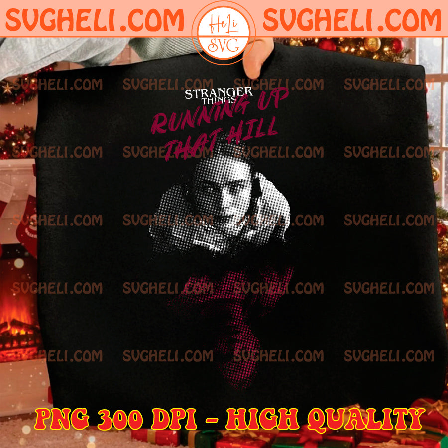 Stranger Things Max Mayfield PNG Running Up That Hill DTF
