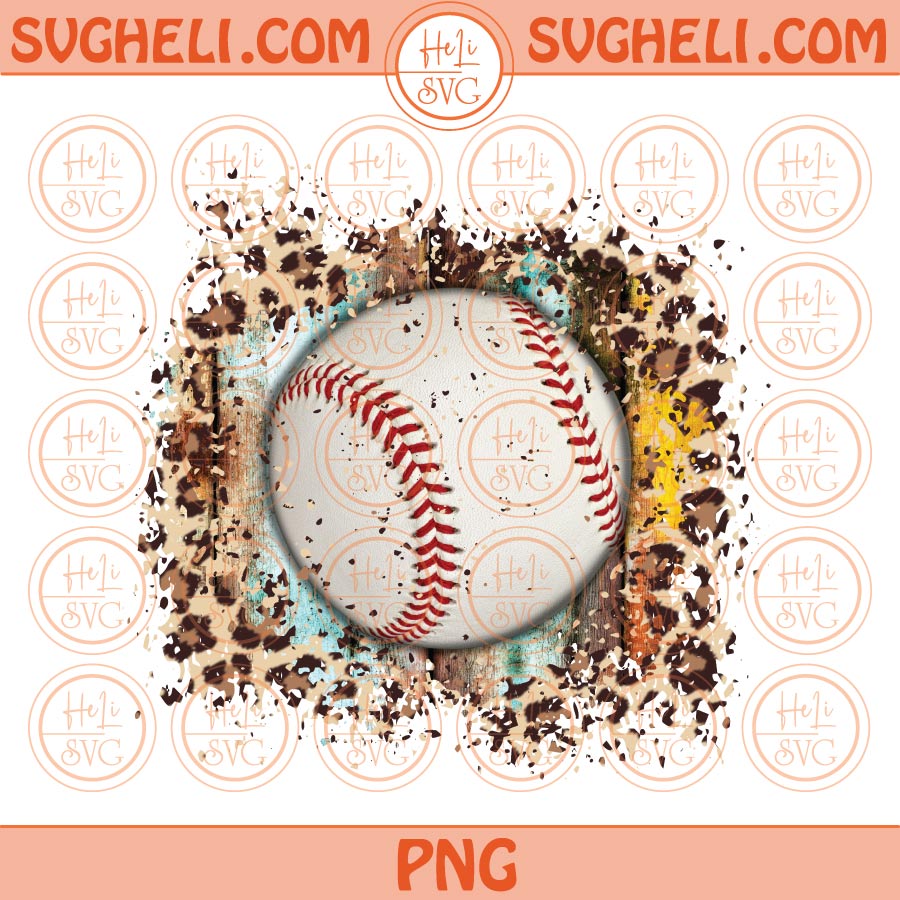 Distressed Baseball Ball Svg