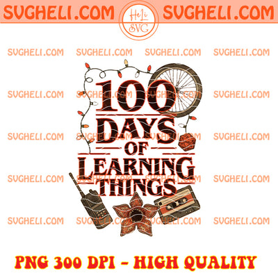 100 Days Of Learning Things Png Upside Down 100th Day Png