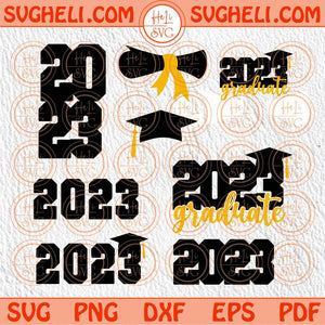 2023 Graduation Cap Svg Graduation Certificate Svg Diploma Svg Png Dxf Eps Bundle Files