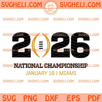2026 College Football Playoff Logo Svg 2026 Football Svg