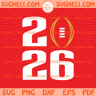 2026 College Football Playoff National Championship Svg