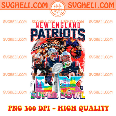2026 Team New England Patriots Super Bowl Champions Png