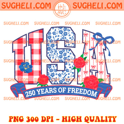USA 250th Anniversary 2026 Png 250 Years of America Png