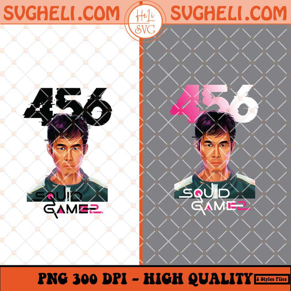 456 Squid Game Png Squid Game 2 Png Squid Game Png Sublimation Files