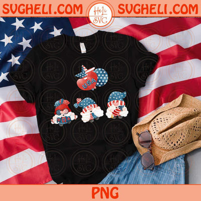 4th of July Gnomes Svg Patriotic Gnomes Png American Gnomes Svg Png Dxf Eps Files