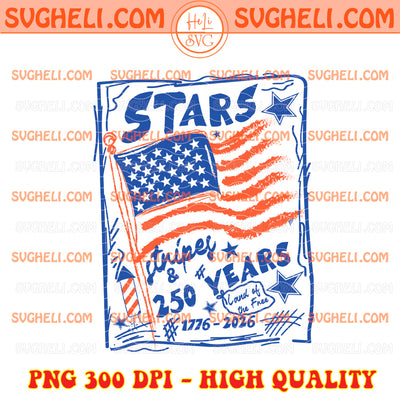 4th of July Stars Stripes 250 Png 4th Of July Png