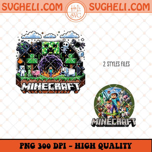A Minecraft Move Png Minecraft Game Jockey Chicken Png Sublimation Files