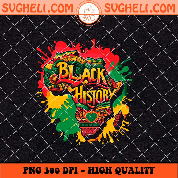 Africa Map Png Black History Png Juneteenth 1865 Png Sublimation Files