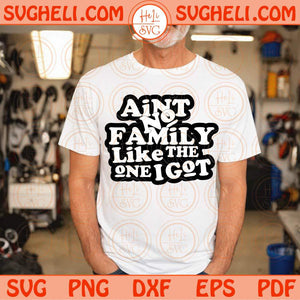 Ain't No Family Like The One I Got Svg Funny Family Quote Svg Png Dxf Eps Files