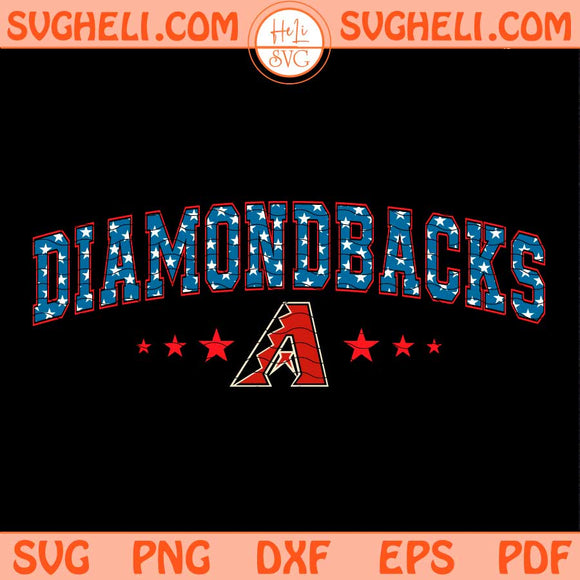 American Arizona Diamondbacks Svg Diamondbacks MLB Baseball Svg Png Dxf Eps Files