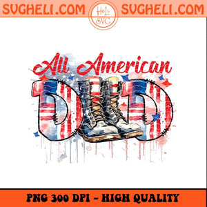 American Dad Png 4th of July Png Father’s Day Png Sublimation Files