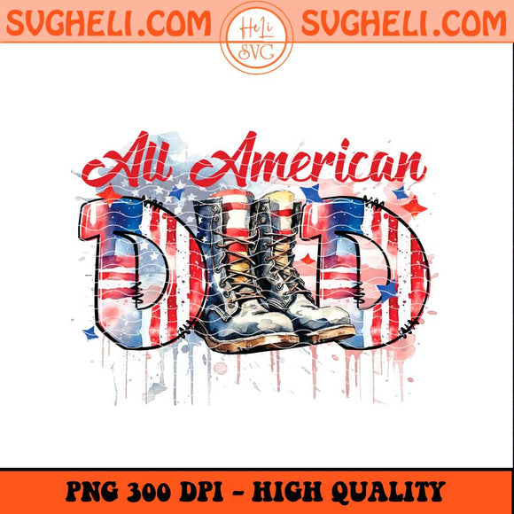 American Dad Png 4th of July Png Father’s Day Png Sublimation Files