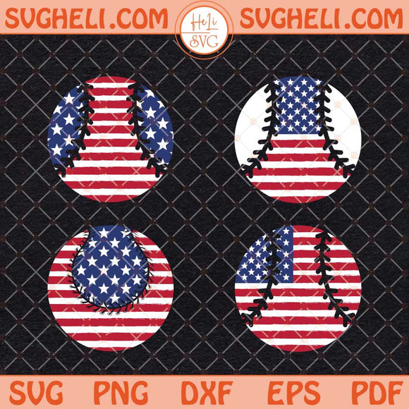 American Flag Baseball Svg Vintage Baseball American Flag Svg Png Dxf Eps Files