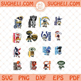 American Football Design Bundle Png Team Logo Football Png Dxf Eps Files