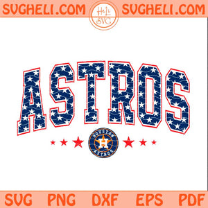 American Houston Astros Svg Houston Astros MLB Baseball Svg Png Dxf Eps Files