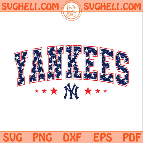 American New York Yankees Svg Yankees MLB Baseball Svg Png Dxf Eps Files