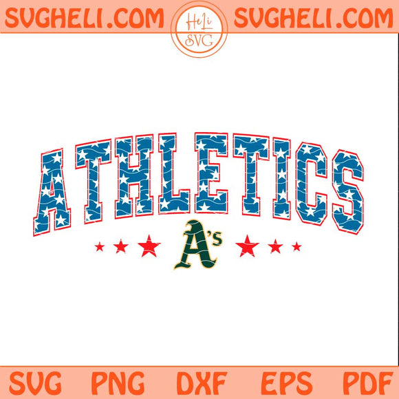 American Oakland Athletics Svg Athletics MLB Baseball Svg Png Dxf Eps Files