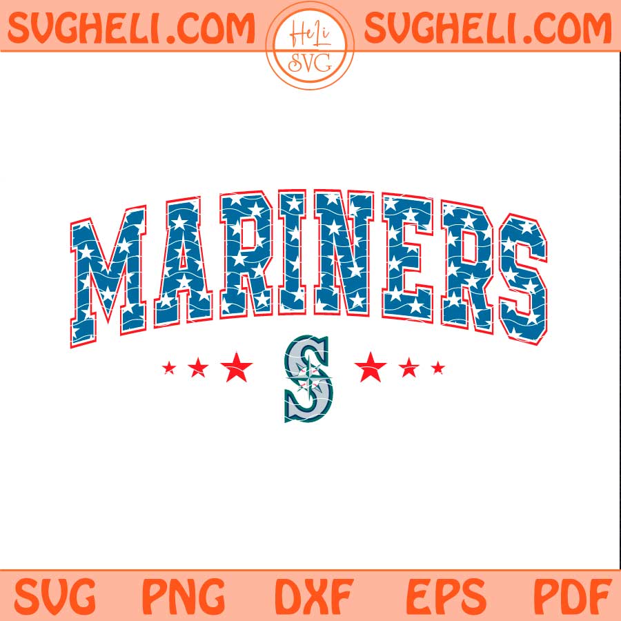 American Seattle Mariners Svg Mariners MLB Baseball Svg