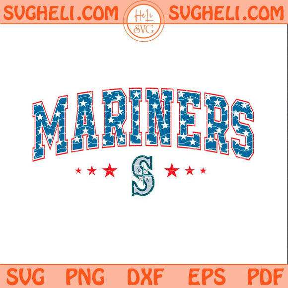 American Seattle Mariners Svg Mariners MLB Baseball Svg Png Dxf Eps Files