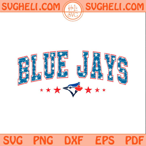 American Toronto Blue Jays Svg Blue Jays MLB Baseball Svg Png Dxf Eps Files
