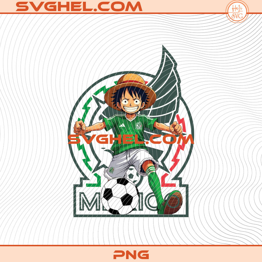 Anime Mexico World Cup 2026 Png Bundle Anime Soccer Png