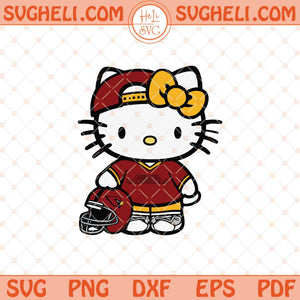 Arizona Cardinals Hello Kitty Svg Arizona Football Svg Png Dxf Eps Files