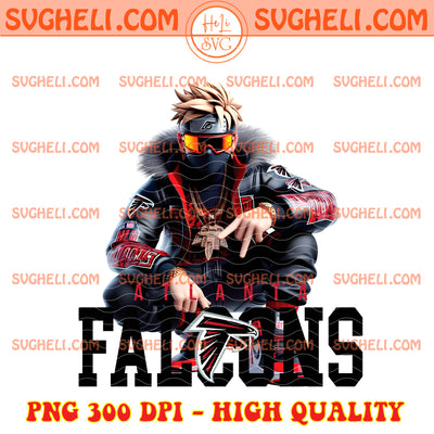 Atlanta Falcons Naruto NFL Png Atlanta Falcons Football Png