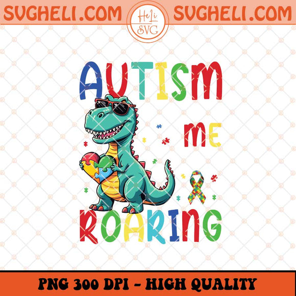 Autism Dino Png Autism Awareness Dinosaur Png Sublimation Files