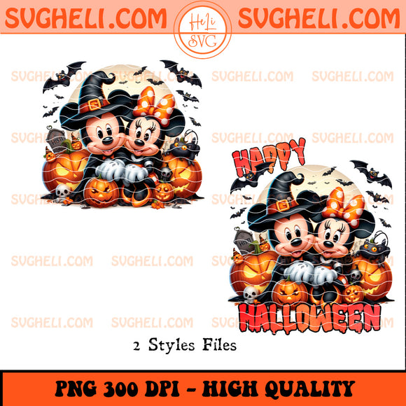 Baby Mickey & Minnie Halloween Png, Mickey & Minnie Png