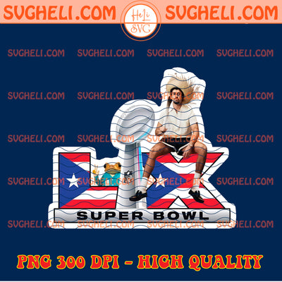 Bad Bunny Benito Bowl 2026 LX Png Bad Bunny Super Bowl Png