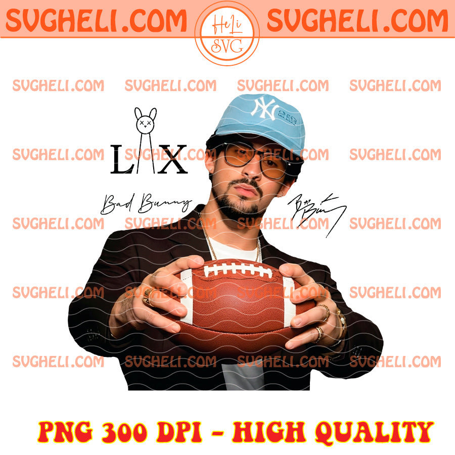 Bad Bunny Benito Bowl LX Png Bad Bunny Super Bowl 2026 Png