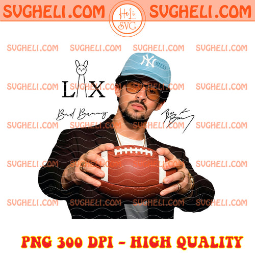 Bad Bunny Benito Bowl LX Png Bad Bunny Super Bowl 2026 Png