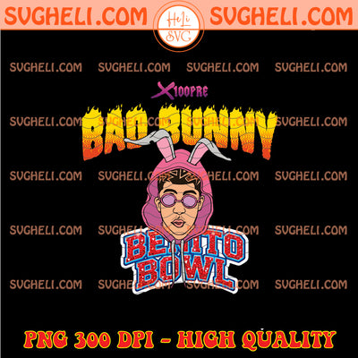 Bad Bunny Benito Bowl LX Super Bowl 2026 Png