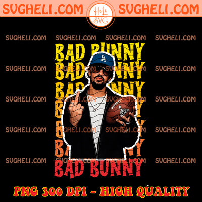 Bad Bunny NFL Super Bowl LX 2026 Png Bad Bunny Bowl Png
