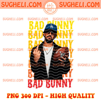 Bad Bunny NFL Super Bowl LX Png Bad Bunny Bowl 2026 Png