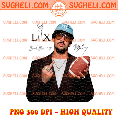 Bad Bunny Signature Super Bowl LX 2026 Png Bad Bunny Png