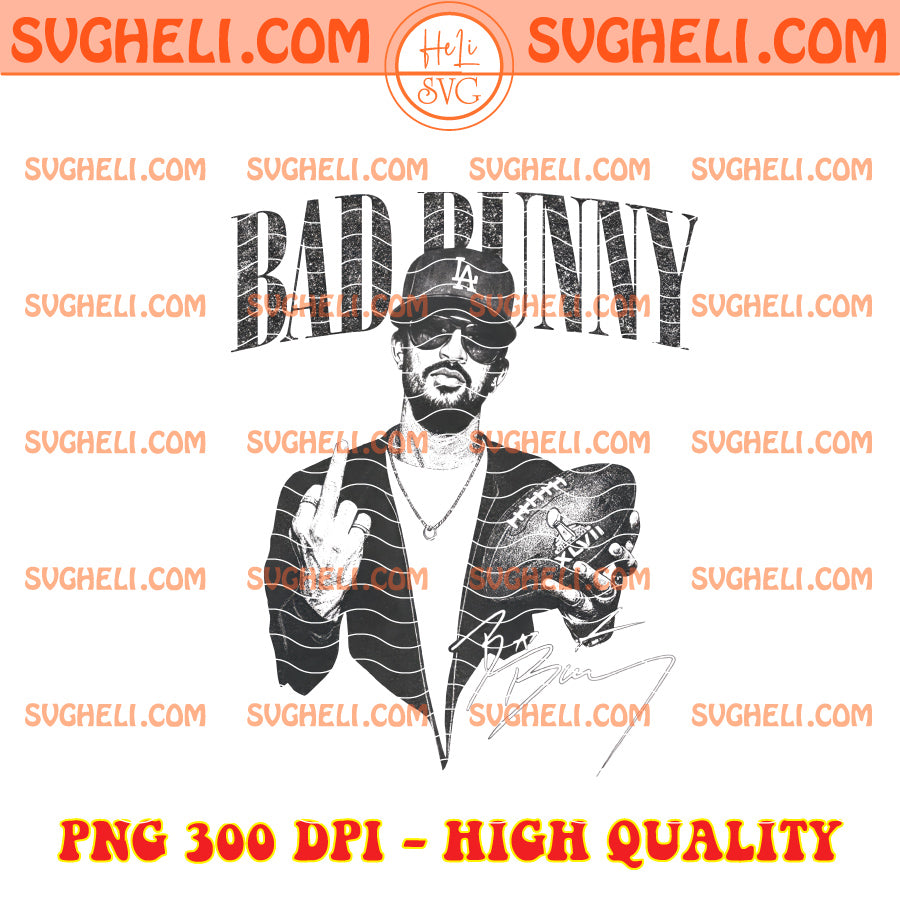 Bad Bunny Super Bowl LX Png Bad Bunny Super Bowl 2026 Png