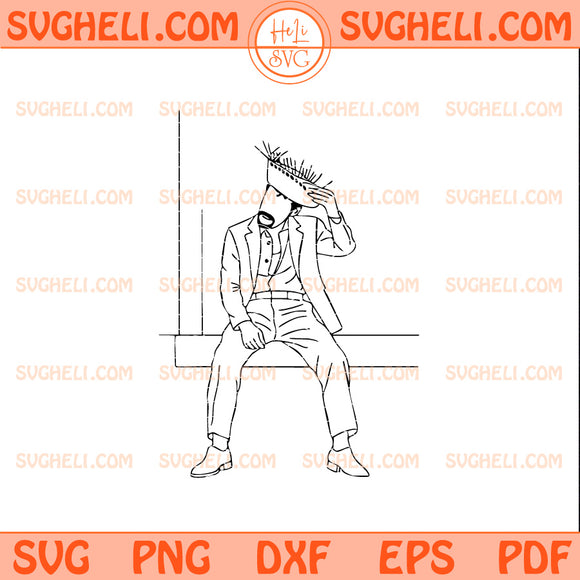 Bad Bunny Super Bowl Svg Bad Bunny Football Halftime Svg