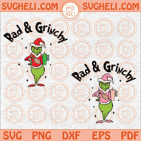 Grinchy And Bougie SVG PNG
