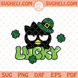 Badtz Maru Lucky Shamrock St Patrick’s Day Svg Lucky Svg Png Dxf Eps Files
