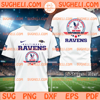 Baltimore Ravens USA 250th Anniversary Svg Ravens NFL Svg