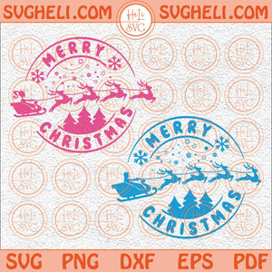 Barbie Merry Christmas Svg Ken Christmas Svg Pink Santa Svg Png Dxf Eps 2 Styles Files